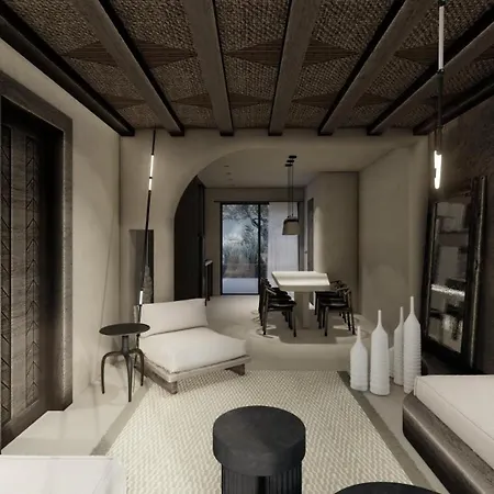 Superb Naxos And | 4 Bedrooms | Yamato | Private Pool And Hot Tub | Naxos 别墅